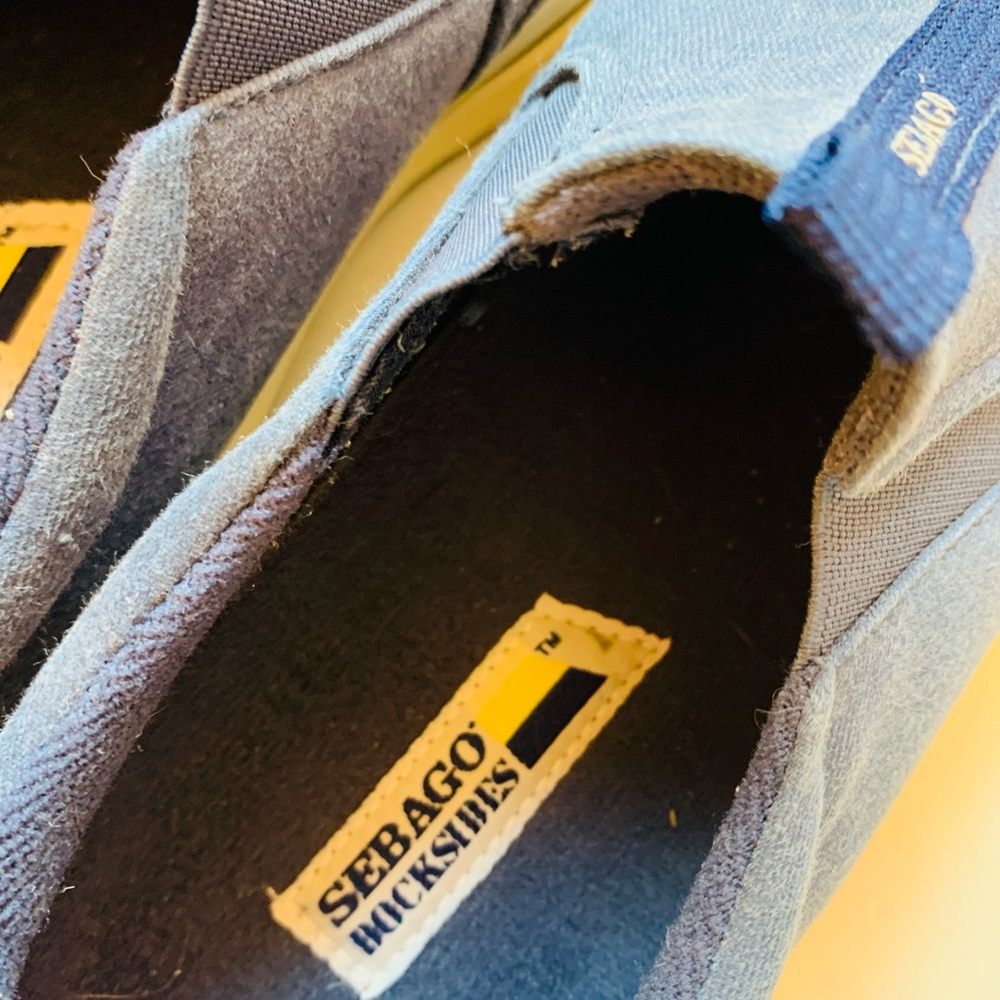 Sebago Navy Deck Shoes